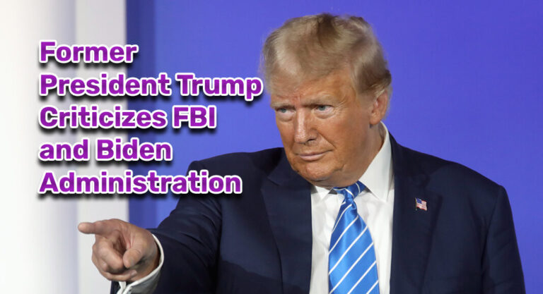 Former President Trump Criticizes FBI and Biden Administration on TRUTH Media