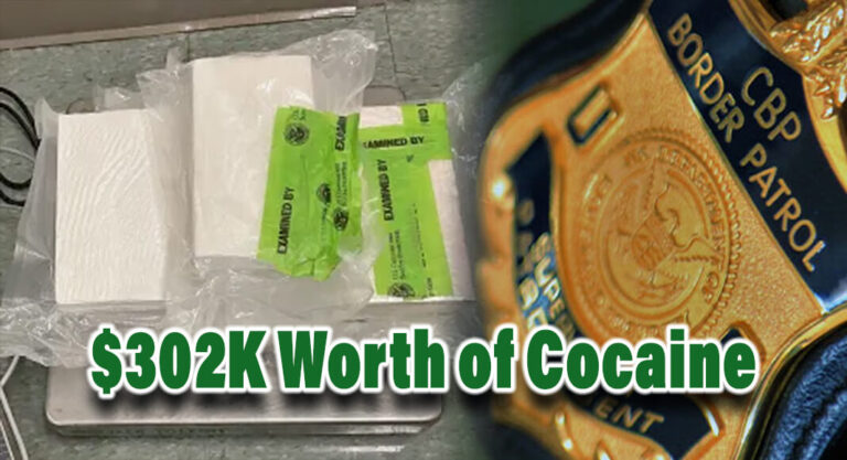 CBP officers seize $302K worth of cocaine at Veterans International Bridge