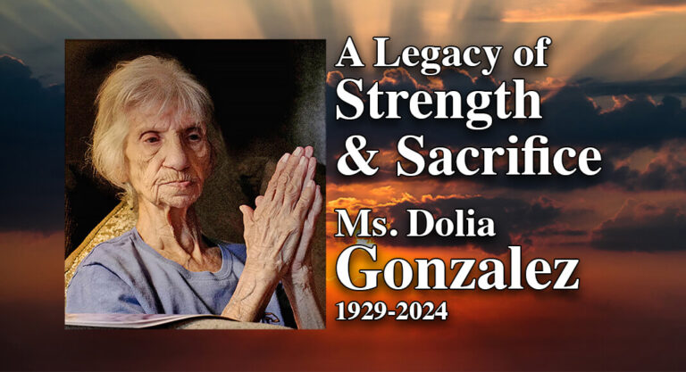 Remembering Ms. Dolia Gonzalez 1929-2024