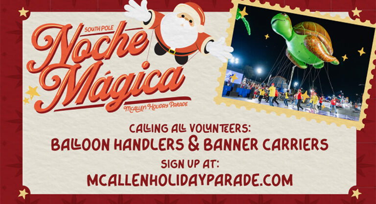 McAllen Holiday Parade Celebrates Powerful Partnership, Announces Celebrity Hosts