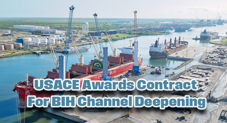 USACE Awards Contract for BIH Channel Deepening