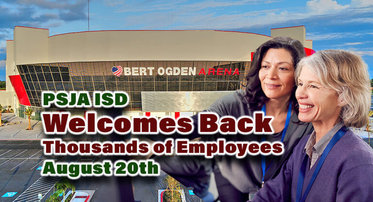 PSJA ISD to Welcome Back Thousands of Employees, August 20th