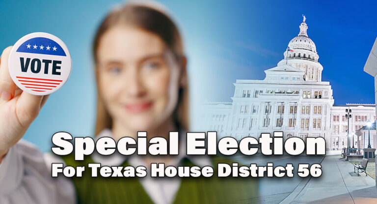 Governor Sets Special Election For Texas House District 56