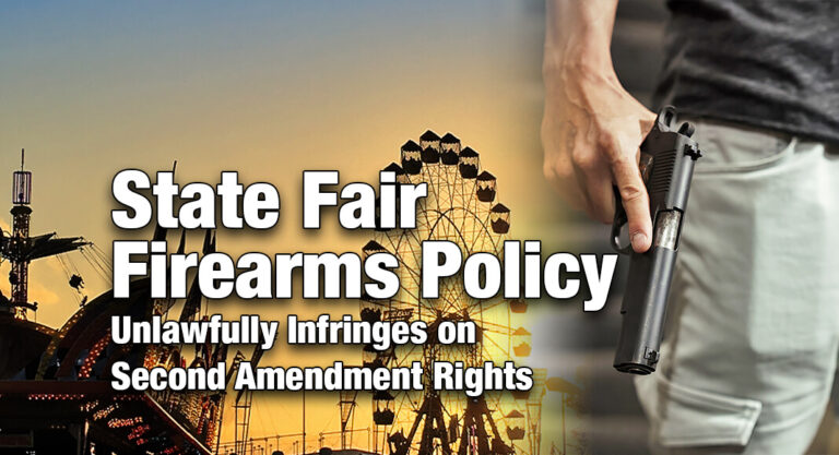 AG Paxton Warns Dallas to End State Fair Firearms Policy 