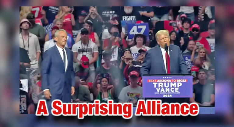 Donald Trump Welcomes and Introduces RFK Jr. at Rally 