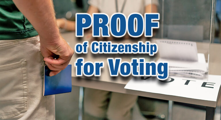 Allowing Arizona Law Requiring Proof of Citizenship for Voting to Go into Effect
