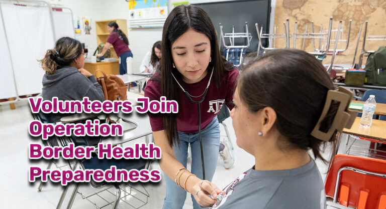 Texas A&M-McAllen Public Health Students Help Fill Void of Medical Care