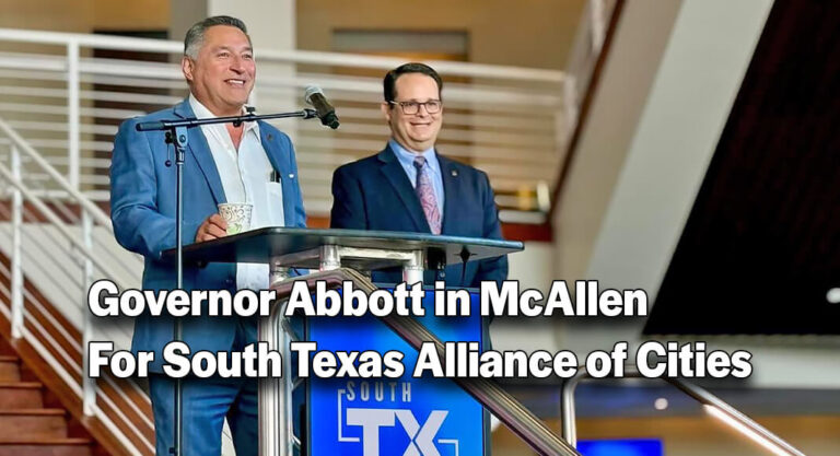 Governor Abbott Participates in Fireside Chat at South Texas Alliance of Cities in McAllen