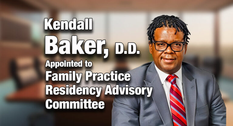 Baker Appointed to Family Practice Residency Advisory Committee