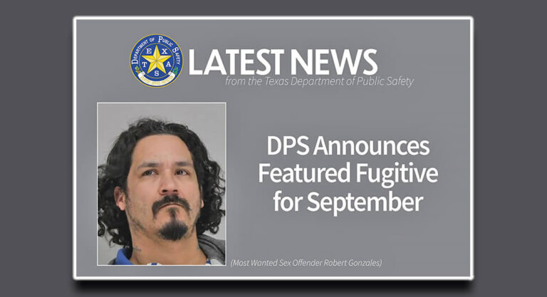 DPS Featured Fugitive for September