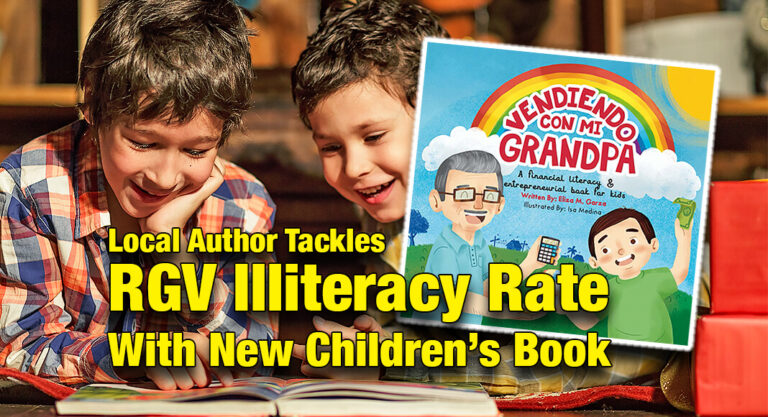 Local Author Tackles RGV Illiteracy Rate with New Children’s Book