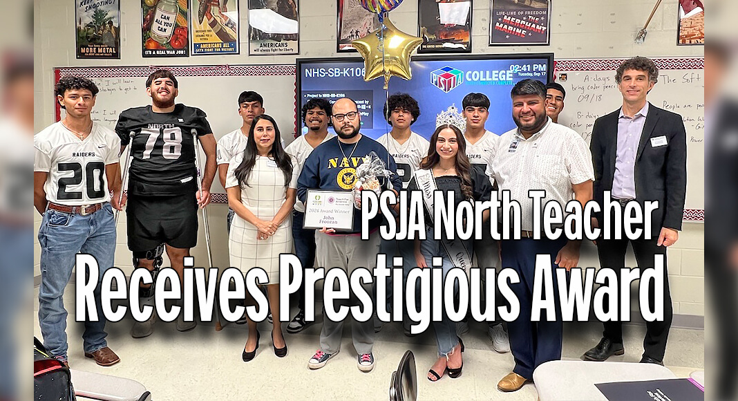 PSJA North Teacher Receives Prestigious Award