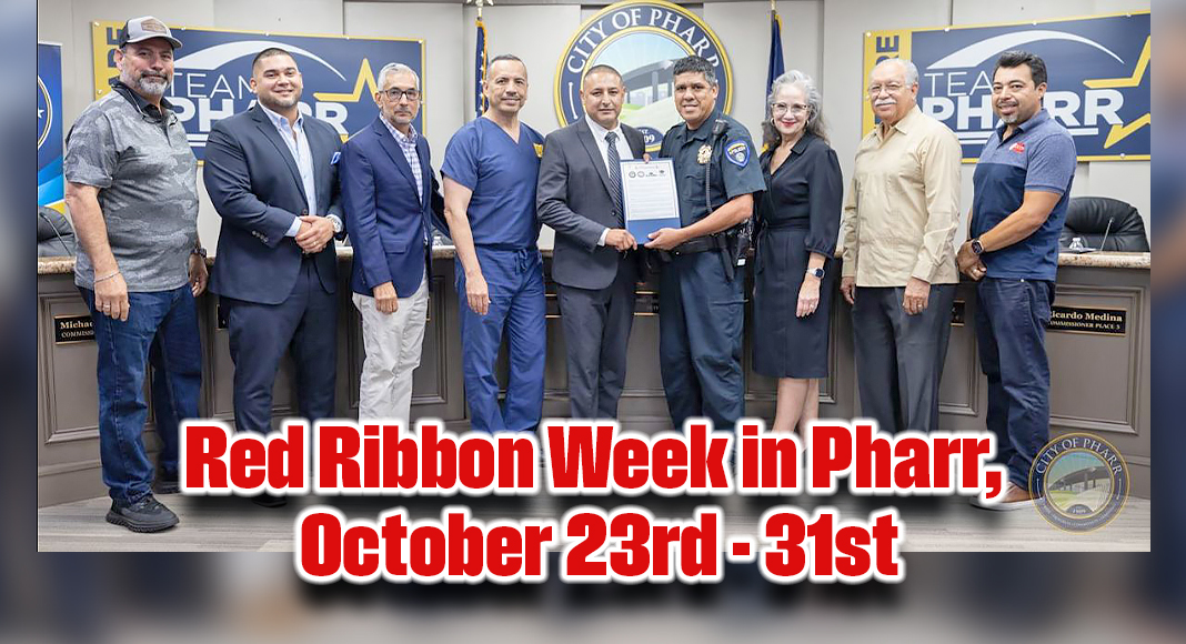 Red Ribbon Week in Pharr, October 23rd – 31st