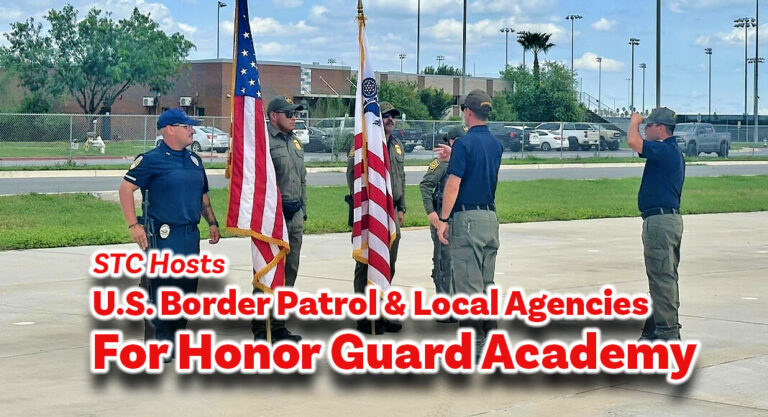 STC Hosts U.S. Border Patrol, Local Agencies for Honor Guard Academy