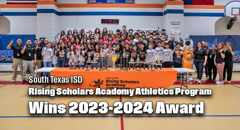 South Texas ISD Rising Scholars Academy Athletics Program Wins 2023-2024 Award