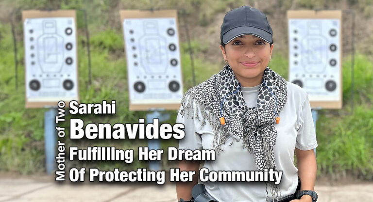 Mother of Two Fulfills Dream of Protecting Her Community 