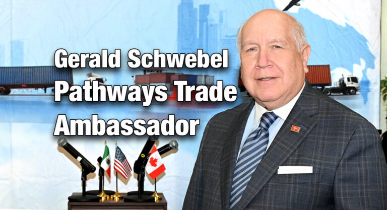 Gerald Schwebel Honored as Pathways Trade Ambassador at Laredo Country Club Ceremony