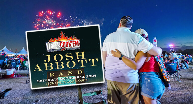 Josh Abbot Band FREE Concert at Texas Cook’Em High Steaks in Edinburg, Oct. 12th 
