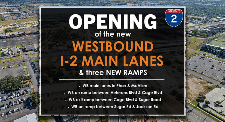 Opening of the New Westbound Main Lanes, & Three Ramps