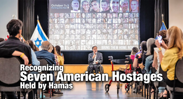Governor Recognizes Seven American Hostages Held by Hamas