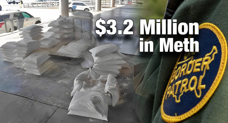 Brownsville CBP Officers Seize $3.2 Million in Methamphetamine
