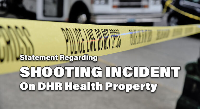 Statement Regarding Shooting Incident on DHR Health Property