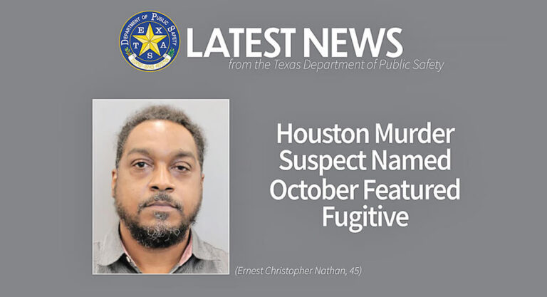Houston Murder Suspect Named October Featured Fugitive