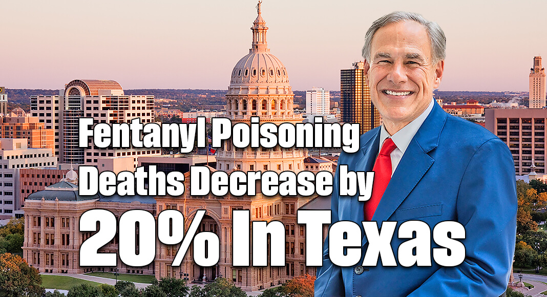 Fentanyl Poisoning Deaths Decrease by 20% In Texas 