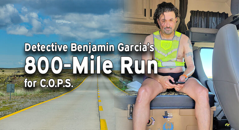 Mayor Villalobos Will Join Detective Ben Garcia for Multiple Miles in 800-Mile Ultramarathon for C.O.P.S.