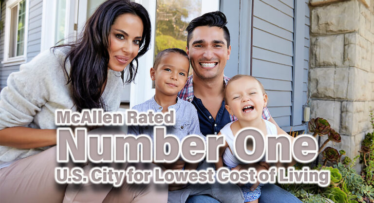 McAllen Rated Number One U.S. City for Lowest Cost of Living