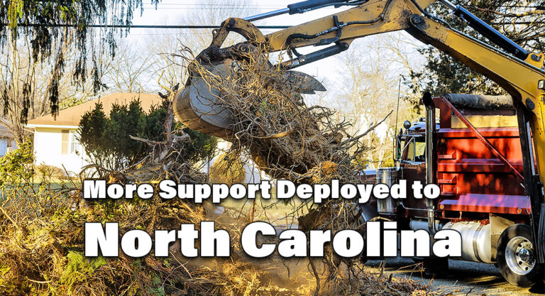 Governor Deploys Additional State Emergency Personnel to Support North Carolina Recovery Efforts