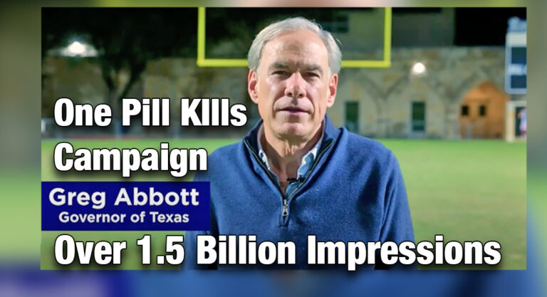 Texas’ “One Pill Kills” Multimedia Campaign Garners Over 1.5 Billion Impressions