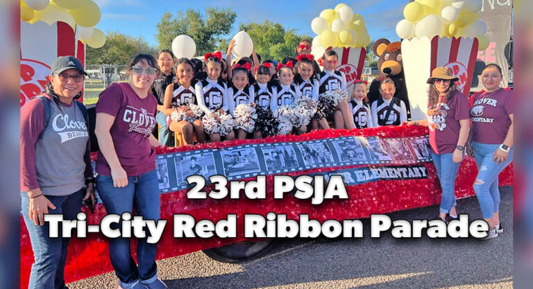 23rd PSJA Tri-City Red Ribbon Parade 