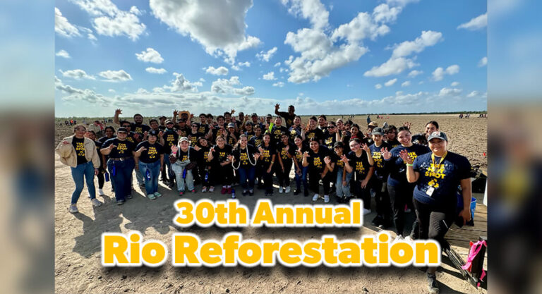 STC Students Unite for Conservation at 30th Annual Rio Reforestation