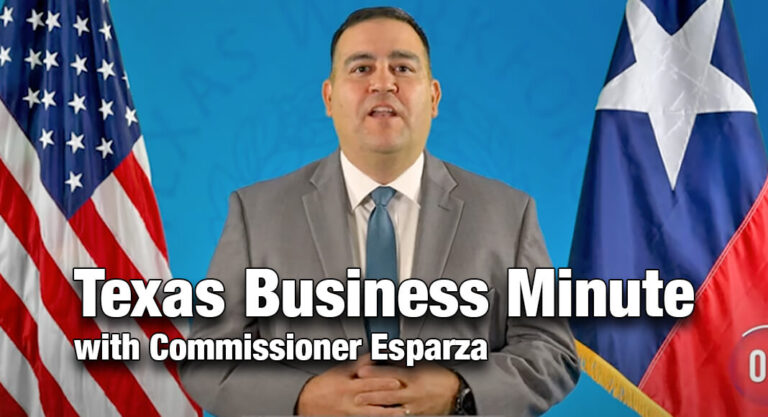 Texas Business Minute with Commissioner Esparza
