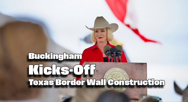 Texas General Land Office Kicks-Off Texas Border Wall Construction