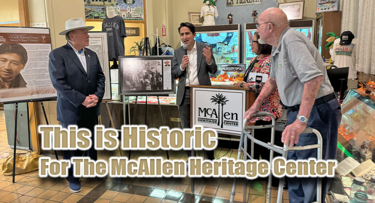 Senator Juan “Chuy” Hinojosa Honors McAllen Heritage Center with Historic Cesar Chavez Photographs