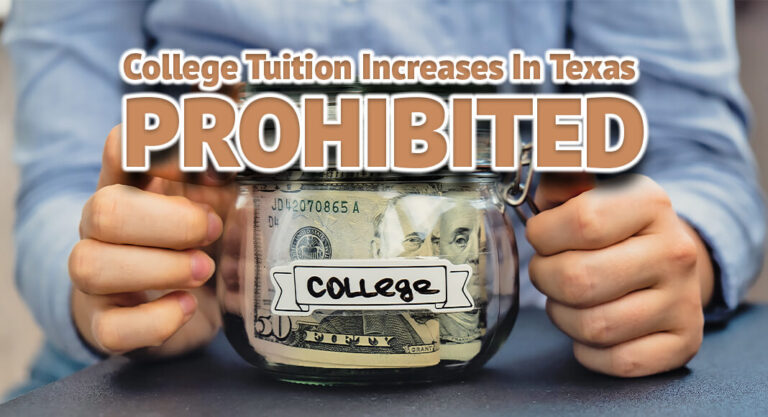 Governor Abbott Prohibits College Tuition Increases In Texas