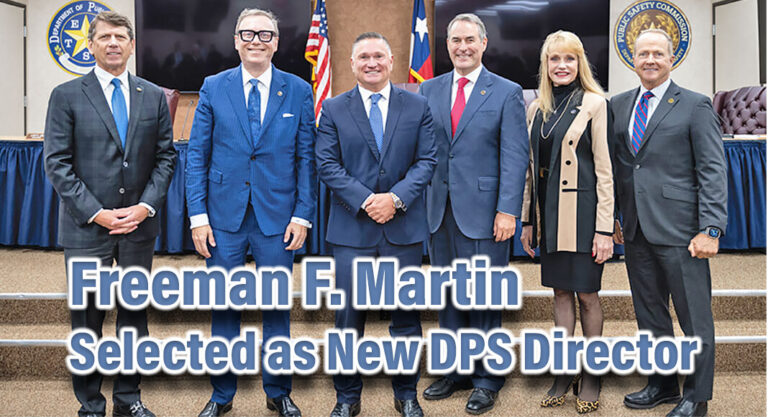Freeman F. Martin Selected as New DPS Director 