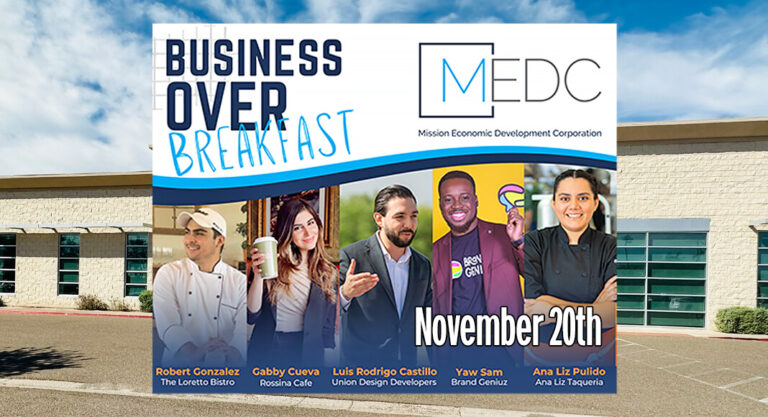 Mission EDC’s Business Over Breakfast, November 20th