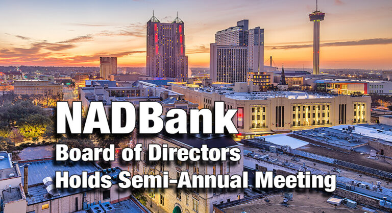 NADBank Board of Directors Holds Semi-Annual Meeting
