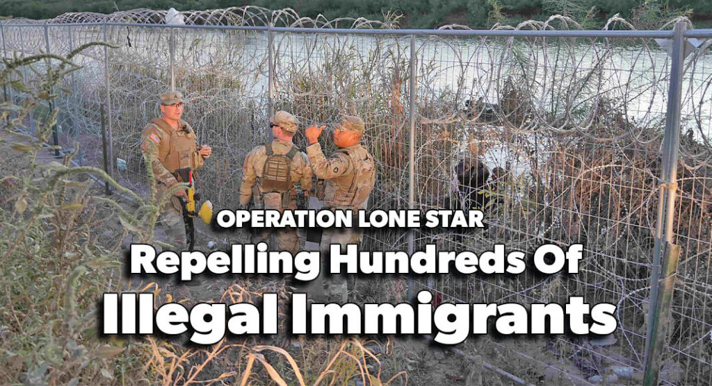 Governor Greg Abbott, the Texas Department of Public Safety (DPS), and the Texas National Guard continue to work together to secure the border; stop the smuggling of drugs, weapons, and people into Texas; and prevent, detect, and interdict transnational criminal activity between ports of entry.  Photo: Texas Military Department