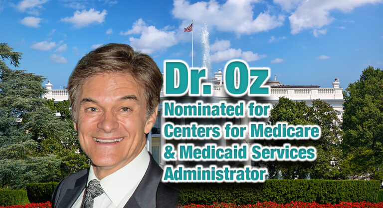 President-Elect Trump’s Statement on  Nomination of Dr. Mehmet Oz