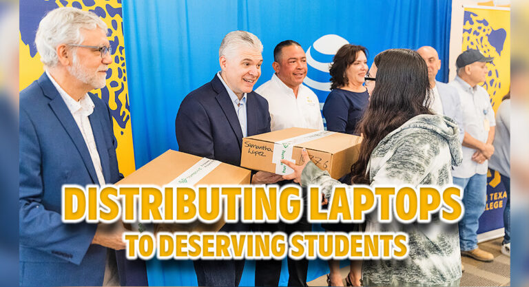 STC and AT&T Distribute Laptops to Deserving Students