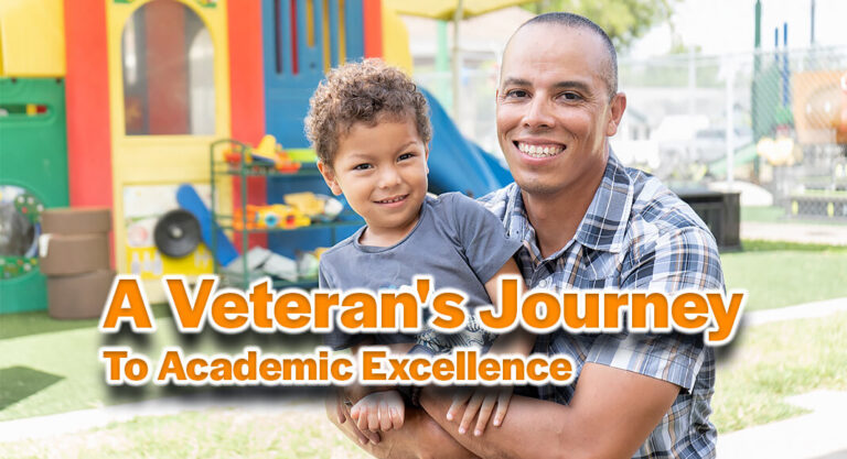Veteran’s Journey to Academic Excellence Fueled By Child Development Center