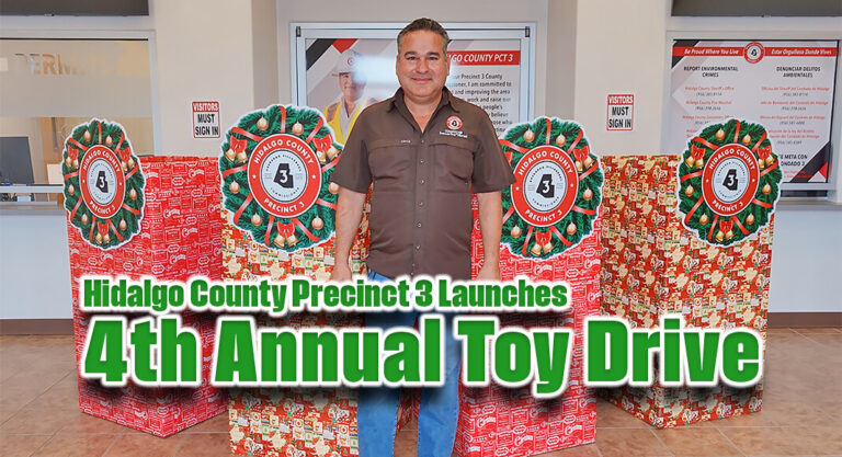 Hidalgo County Precinct 3 Launches 4th Annual Toy Drive