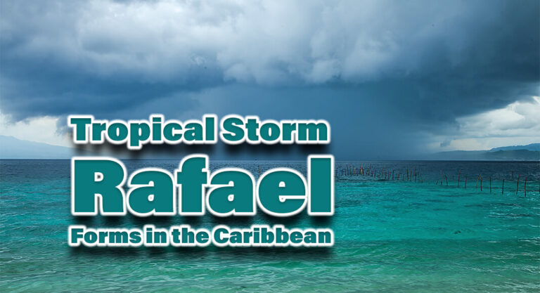 Tropical Storm Rafael Forms in the Caribbean, Projected to Strengthen into Hurricane