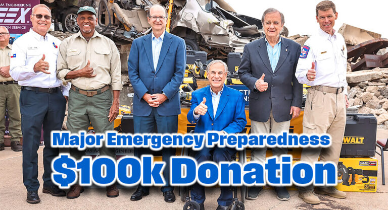 Major Emergency Preparedness $100k Donation