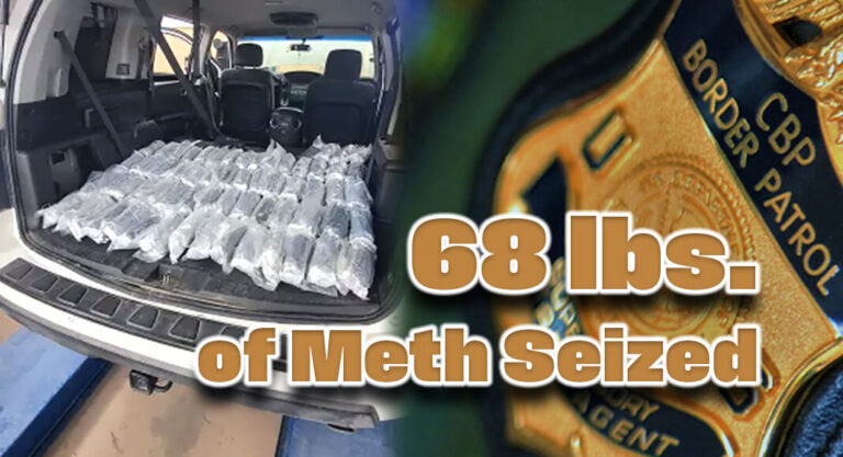 CBP Officers at Presidio Port Make 68 Pound Meth Seizure