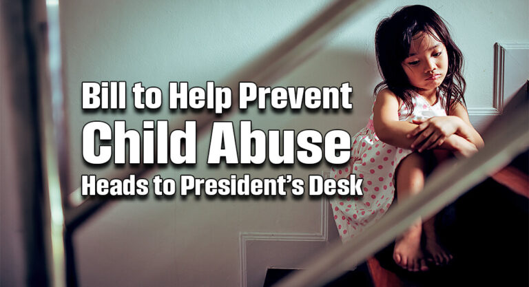 Cornyn, Colleagues’ Bill to Help Prevent Child Abuse Heads to President’s Desk
